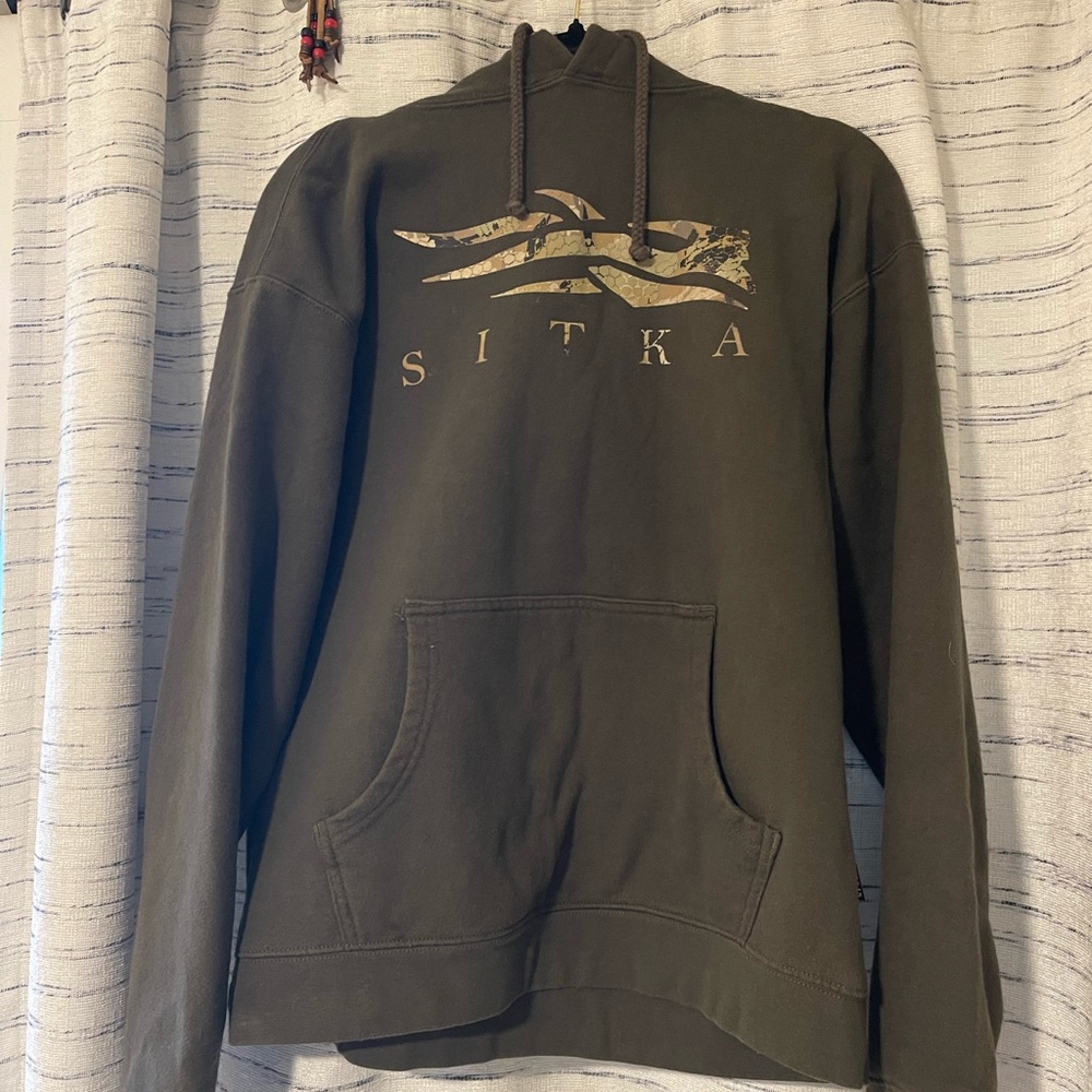 Sitka Men's Olive Hoodie